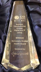 2019 CIO Award - Business Transformation through Digital and IT