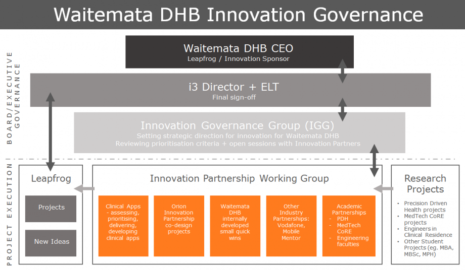 Waitemata Innovation Governance