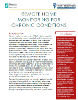 Remote Home Monitoring for Chronic Conditions